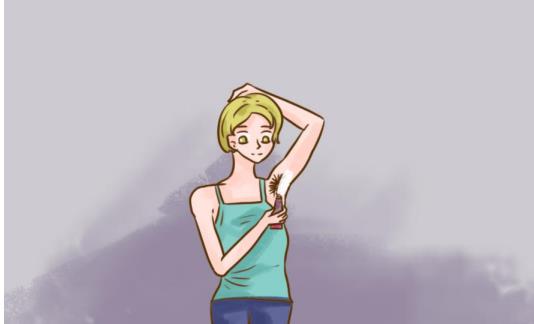 薇婷脱毛膏使用方法腋下脱毛很方便