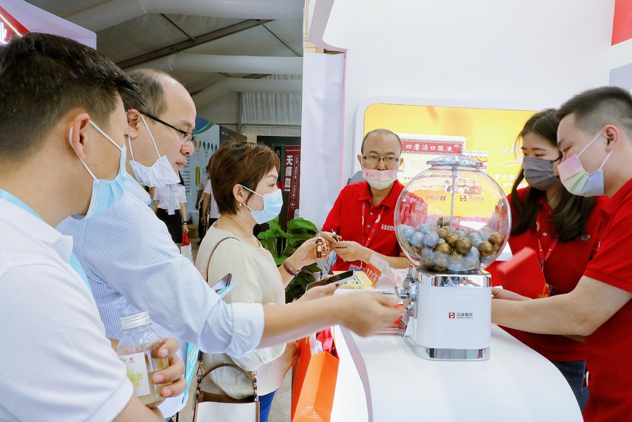  汉森制药亮相2022年西普会丨四磨汤口服液再度荣膺“健康产业品牌榜”