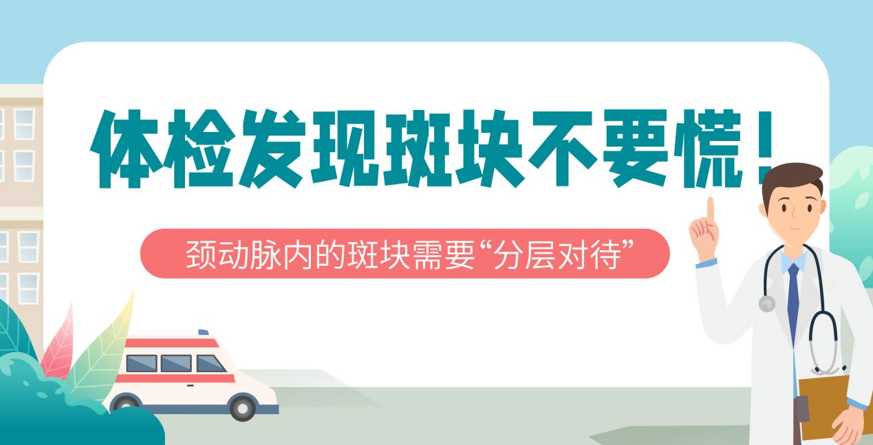 体检发现斑块不要慌！专家教您“分层管理”