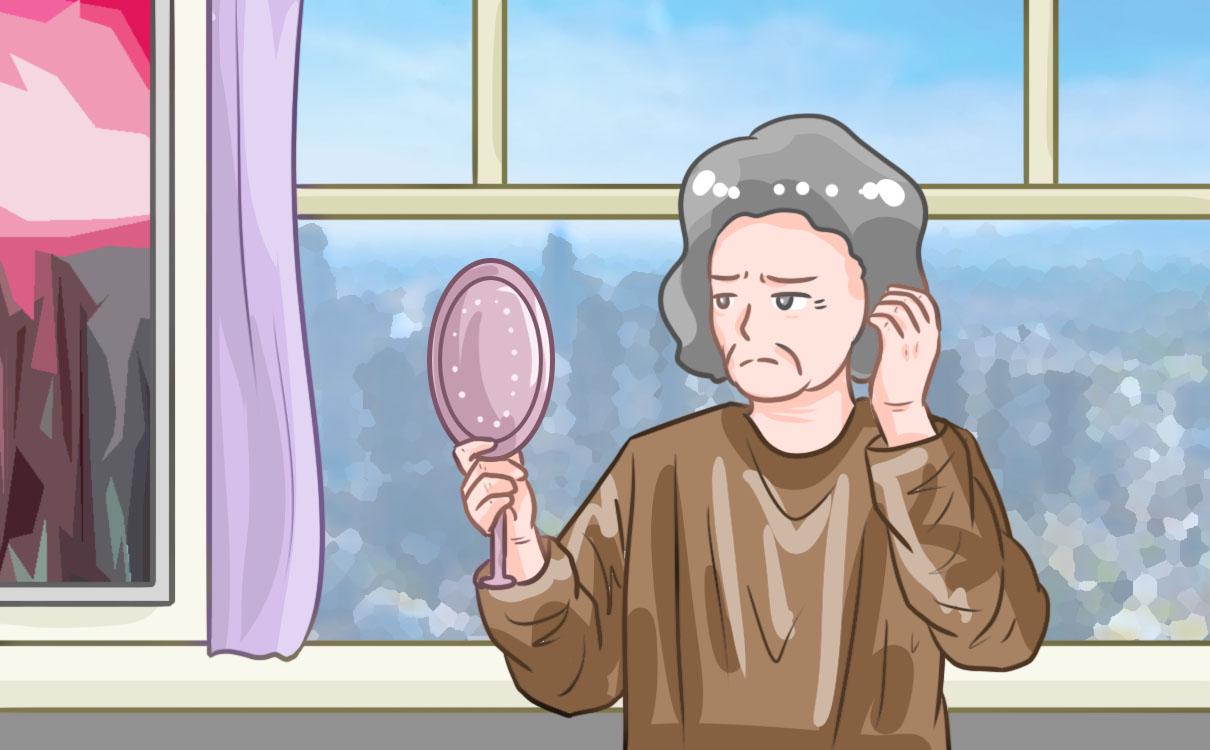 三十岁左右的女性头顶长白发是肾虚吗？