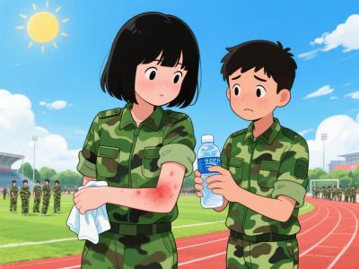 秋老虎“烤”验下的军训——被晒伤后怎么才能恢复好？