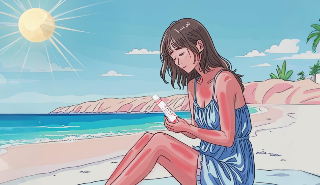 晒伤后火辣辣的疼怎么办，晒伤涂什么药膏好？