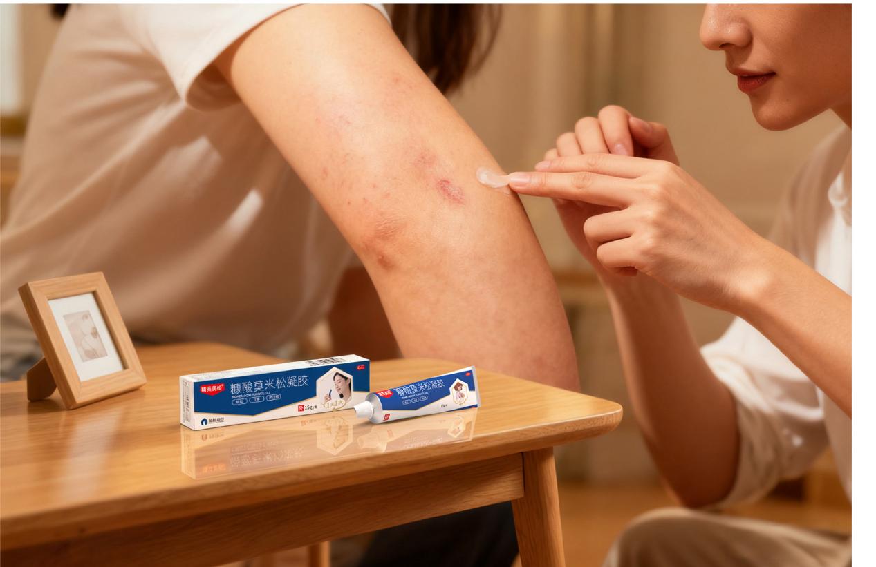 糠酸莫米松凝胶与糠酸莫米松乳膏哪个更好？这样用更好！
