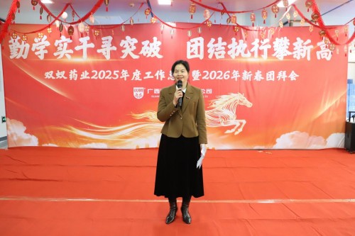 双蚁药业2025年度工作总结暨2026年新春团拜会圆满落幕！