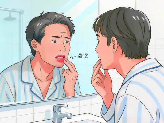 习惯性舔唇撕皮，剥脱性唇炎涂哪些品牌的凝胶？