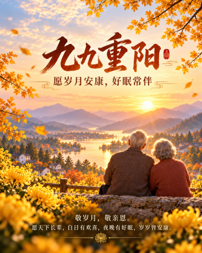 九九重阳，愿岁月安康，好眠常伴