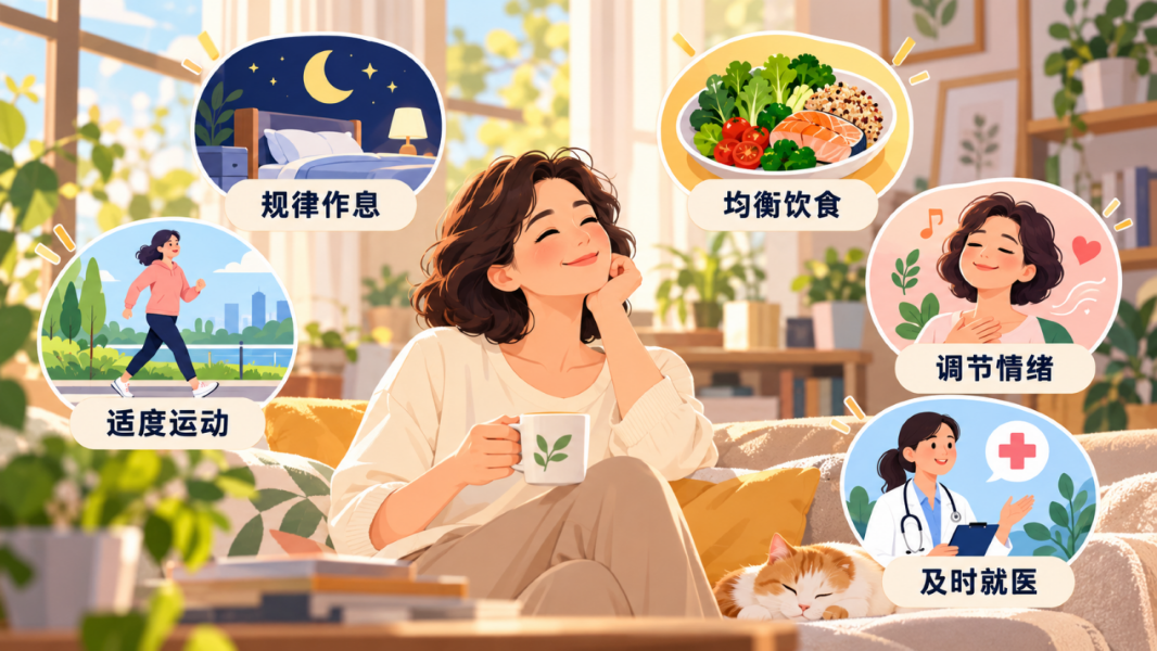 更年期烦躁失眠、潮热心慌？女性心身调理干货